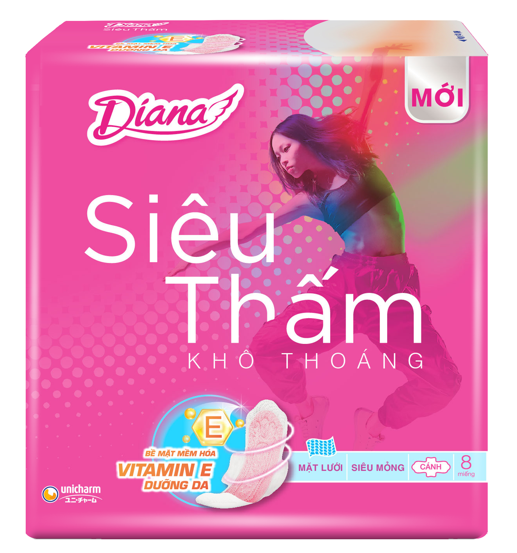 Diana Siêu Thấm Siêu Mỏng Cánh